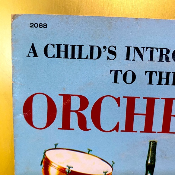 RETRO 1966 GOLDEN VINYL RECORD A CHILD’S INTRODUCTION TO THE ORCHESTRA #2068 7” - Picture 9 of 16